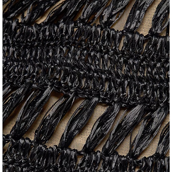 Oscar de la Renta Strapless Crochet Macrame Cocktail Dress - NWTags-size 6/8 - Picture 9 of 15